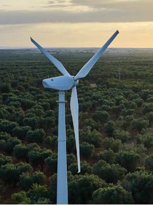 Windkraftanlage mit 20kW, 30kW Windr&auml;der, Windanlage